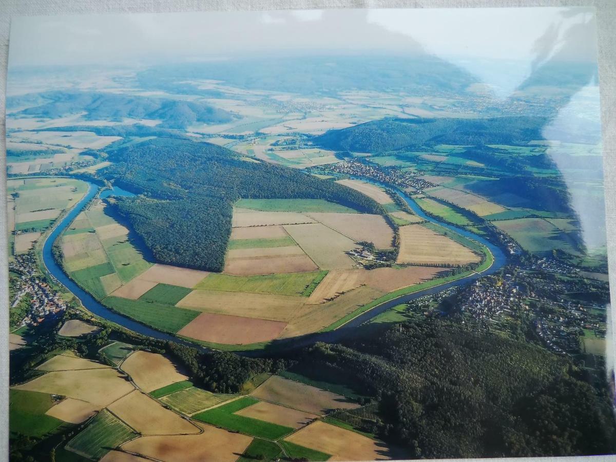 Ferienwohnung Kehmeier Polle Buitenkant foto